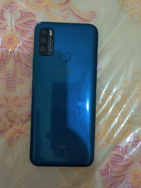 Infinix Hot 9 Play just screen glass cracked 2