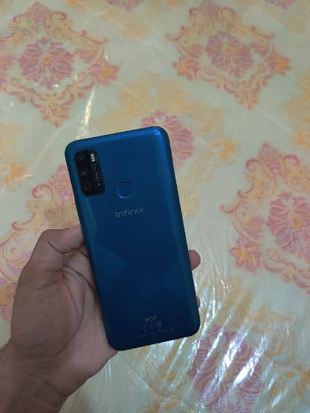 Infinix Hot 9 Play just screen glass cracked 8