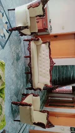 chinoti sofa set pur wood hand craft made