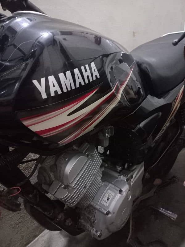 yamha 125 ybz 8