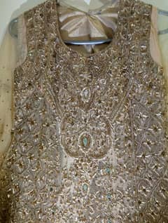 Golden couler maxi bridal dress best conditions and best quality