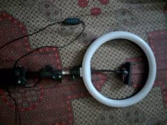 Led Ring Light 9.5 Inches 3 colours Video And Pick Making HD Result