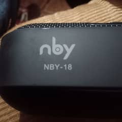 nby Bluetooth speaker