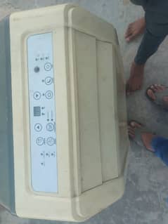 portable ac ha gas leakage issue ha baki sb working ha compressor ok