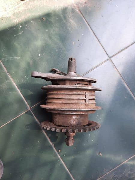 kawasaki gto 100/110 back hub mukamal geninue 3