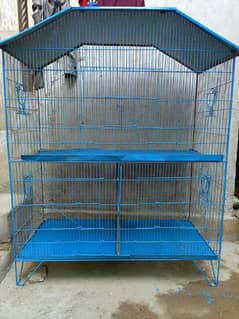 3 portion Bird cage & Grey Java confirm split White