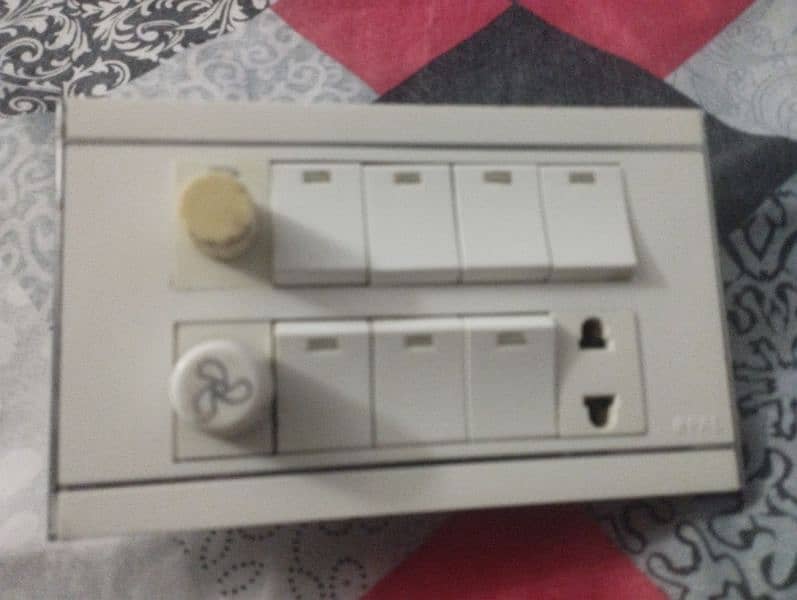 switch board plates with buttons 2