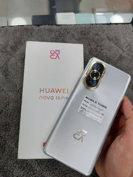 HUAWEI NOVA 10 PRO, 8/256GB, PTA APPROVED, 10/10 CONDTION FULL BOX. 2