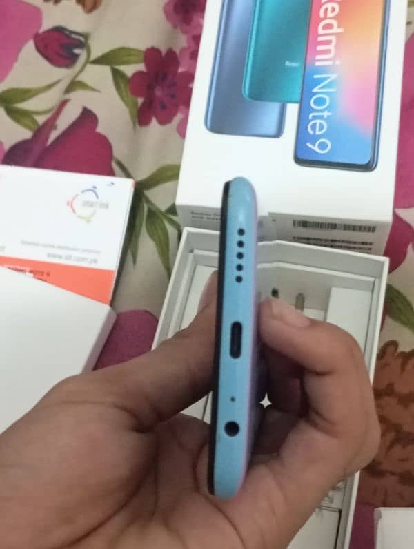 Redmi Note 9 polar white 4gb / 128gb set bilkul ok hai genuine 2