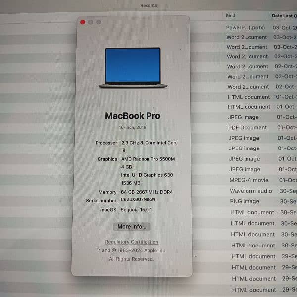 Macbook Pro 2019 16 Inches 3