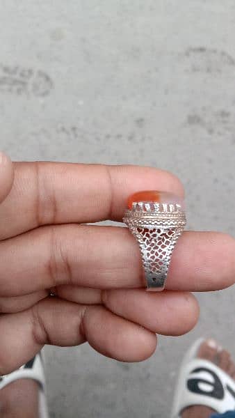 Silver Chandi Ring For Men 2