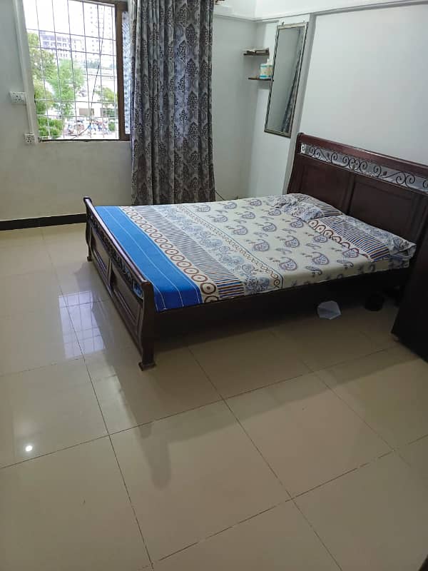 2nd Floor Road Side West Open 2 Bedroom D/L Flat For Sale In Block K North Nazimabad 3