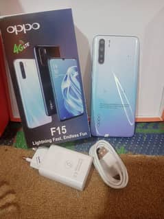 oppo F15 (8Gb/256Gb) Ram full new with box and charger