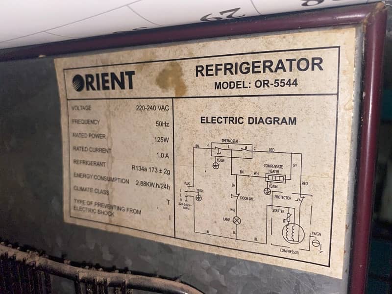 Orient Fridge Medium Size perfect condition 3