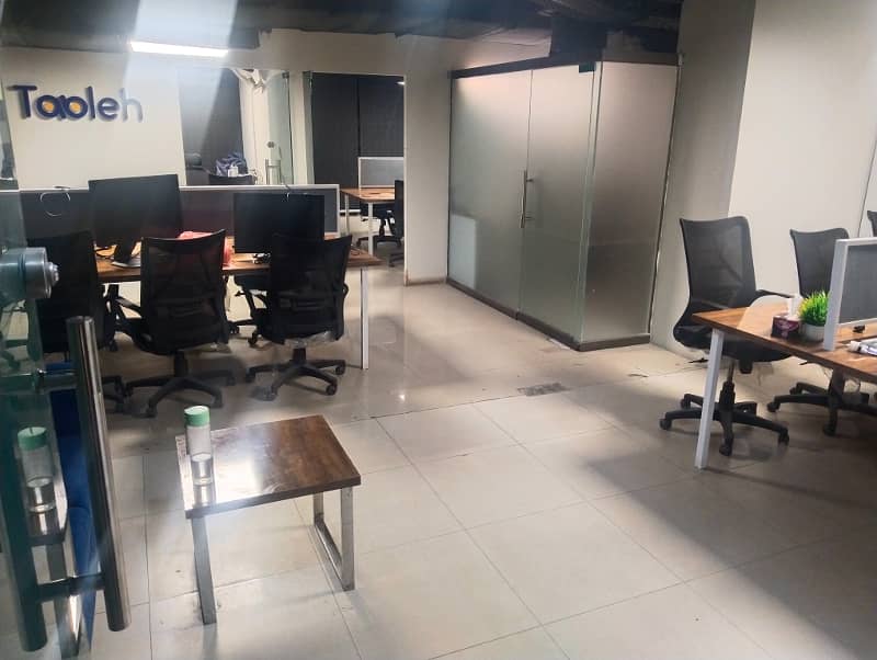 Fully independent furnished office for rent with services 6