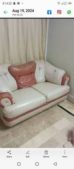 Urgent Sell  7 seater sofa set