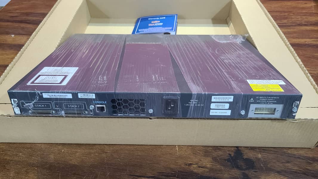 Cisco WS-C3750G-12S-S With 12SFP Switch Price In Pakistan (With Box) 5