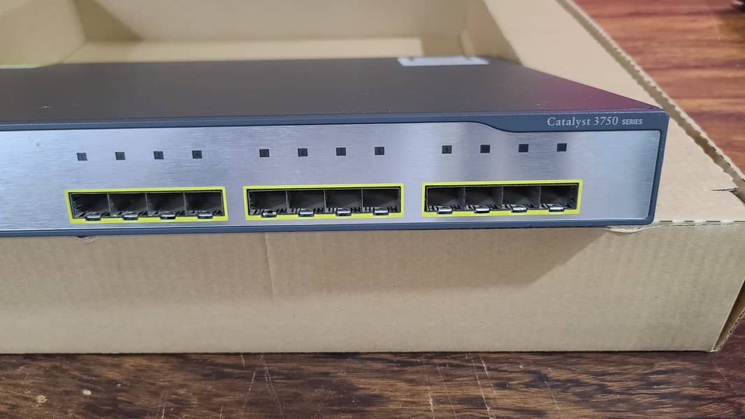 Cisco WS-C3750G-12S-S With 12SFP Switch Price In Pakistan (With Box) 15