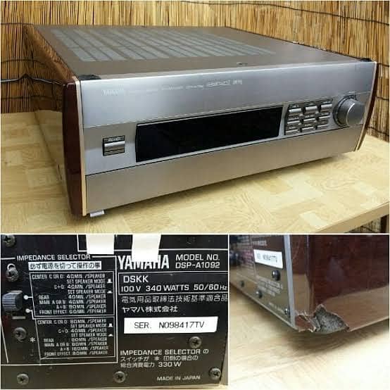 7.1 channel AMPLIFIER YAMAHA DSP A1092 0