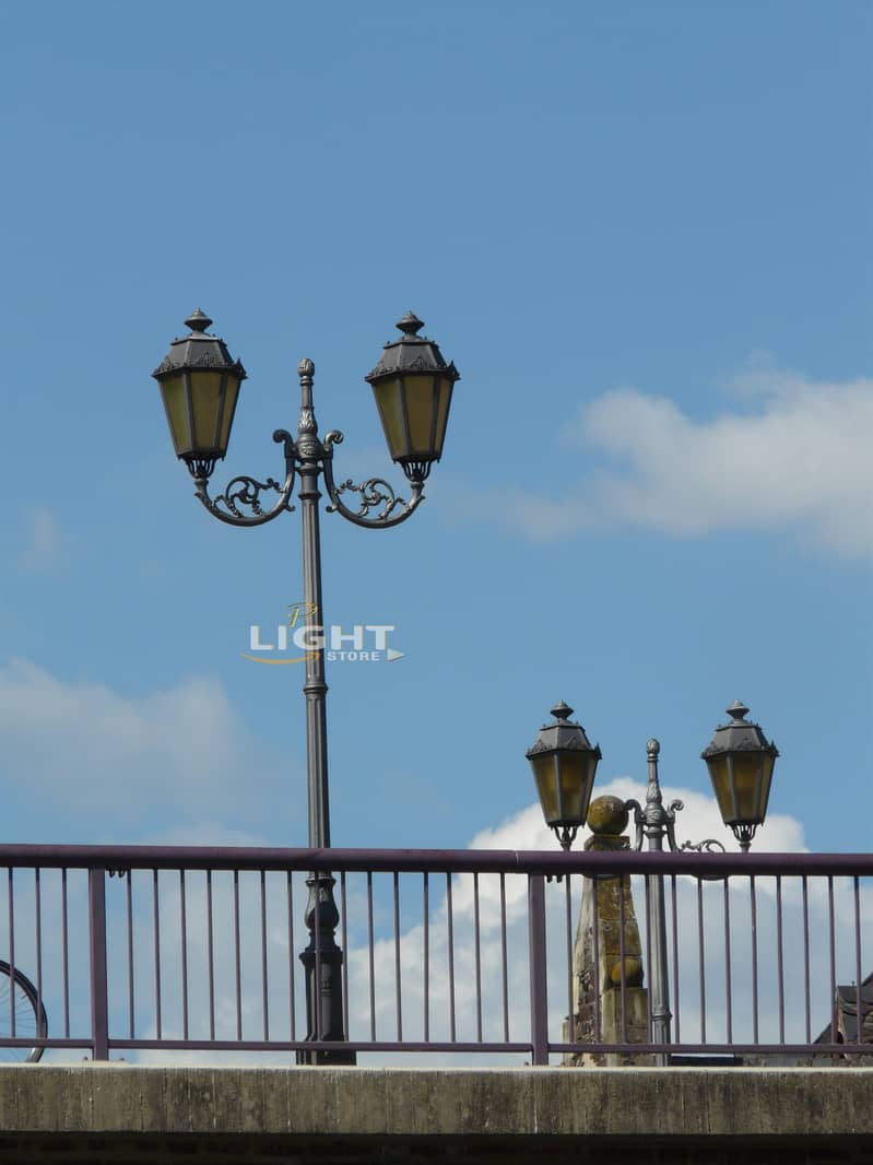 light poles | Fancy Street Lamp Post | Outdoor Garden Pole Light 9