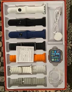 7 straps smart watch ultra s100 0