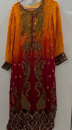 mehndi/Dholki dress