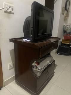 Samsung TV 21” with Trolley 0