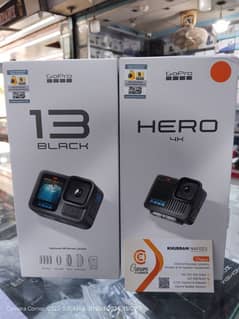 Go pro Hero 13 and DJI Action 5pro Insta360 X4