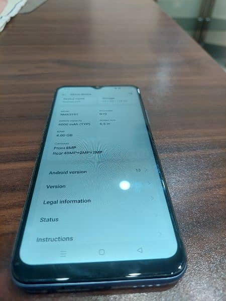 Realme C25 4 Gb Raam 128Gb Room 6000 Mha Battery With Box 4