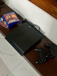 Immaculate Ps4 Slim with original controllers & games