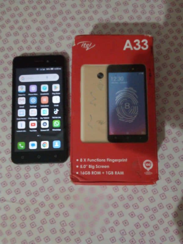 Itel A33 1 GB/16 GB 0