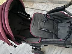 Pierre carden double stroller