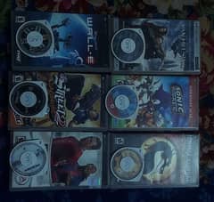 psp umds  (6 umds )