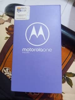 Motorola one macro with box dual sim official approved