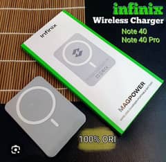 infinix note 40 wireless charger with original cover