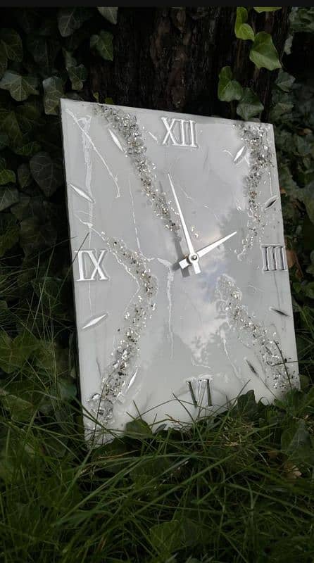 Resin Wall Clock & Table clock 2