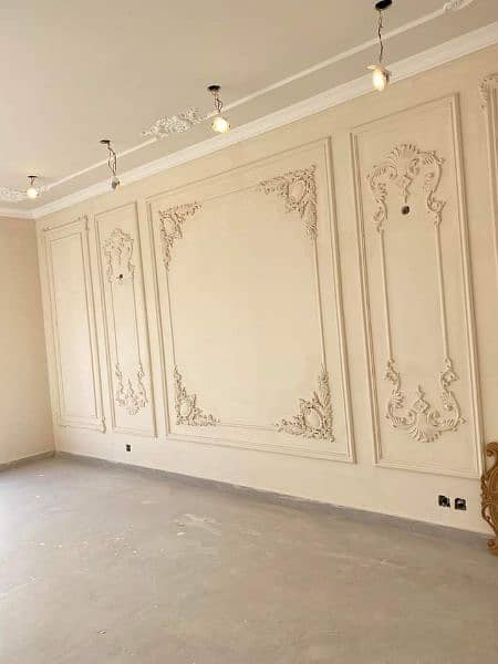 Wall mouldings & Designing 3