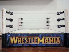 wwe action figures ring WrestleMania 0