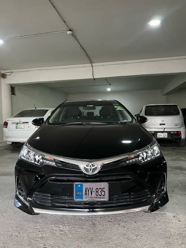 Toyota Corolla Altis 2022 black color 0