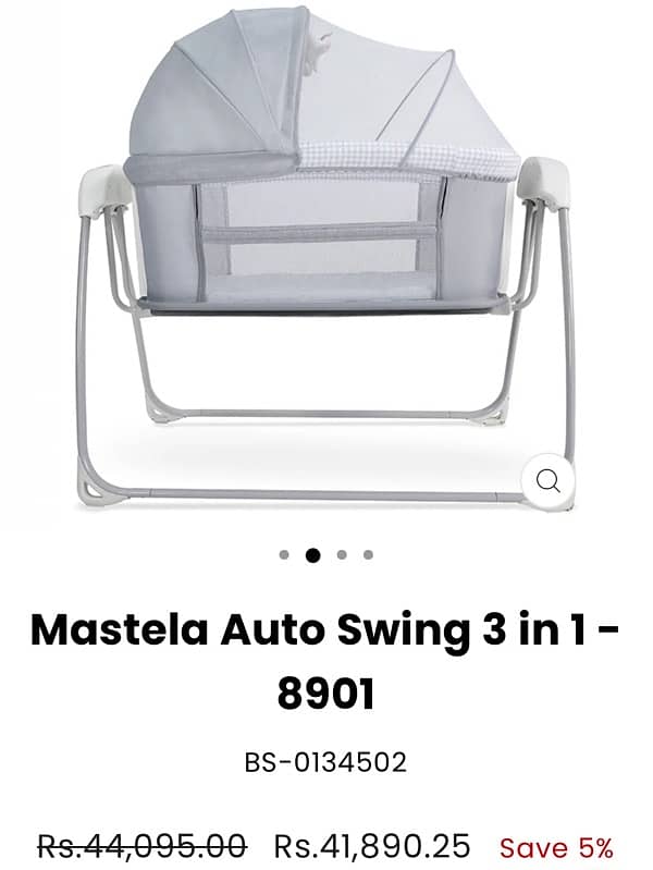 Mastela electric swing 3