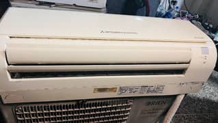 misterbishi 1 ton ac cooling good condition