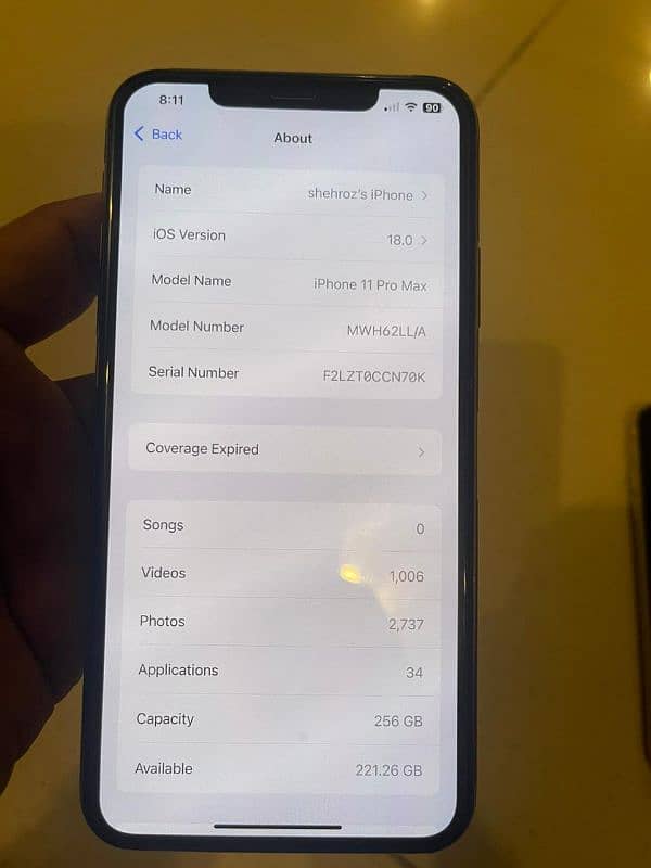 Iphone 11 Pro Max 256gb Approved 2