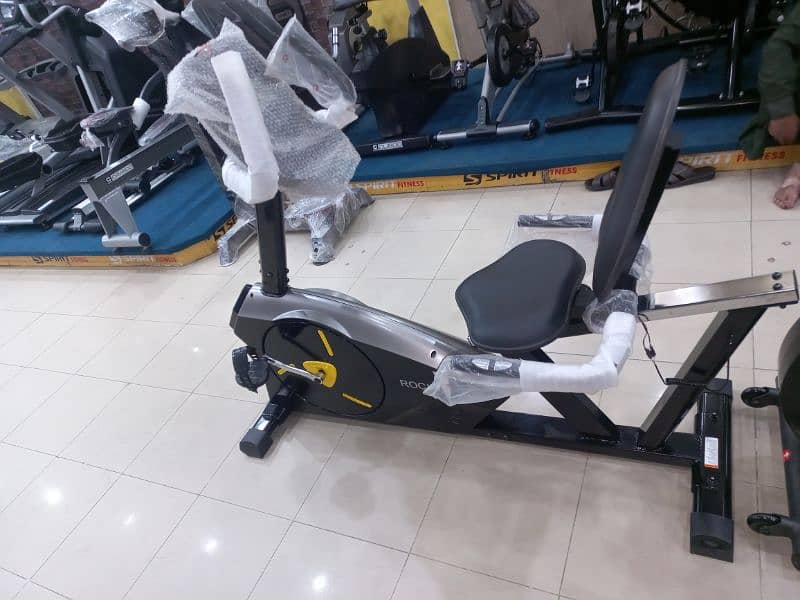 recumbent exercise bike cycle gym and fitness machine 3