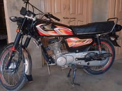 HONDA 125 CG MODEL 2012 CONVERTED 2022 LUSH CONDITION BLACK COLOR