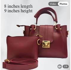 hand bag and shoulder bag both options Nice bag with nice look