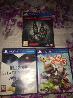 3 PS4 Games