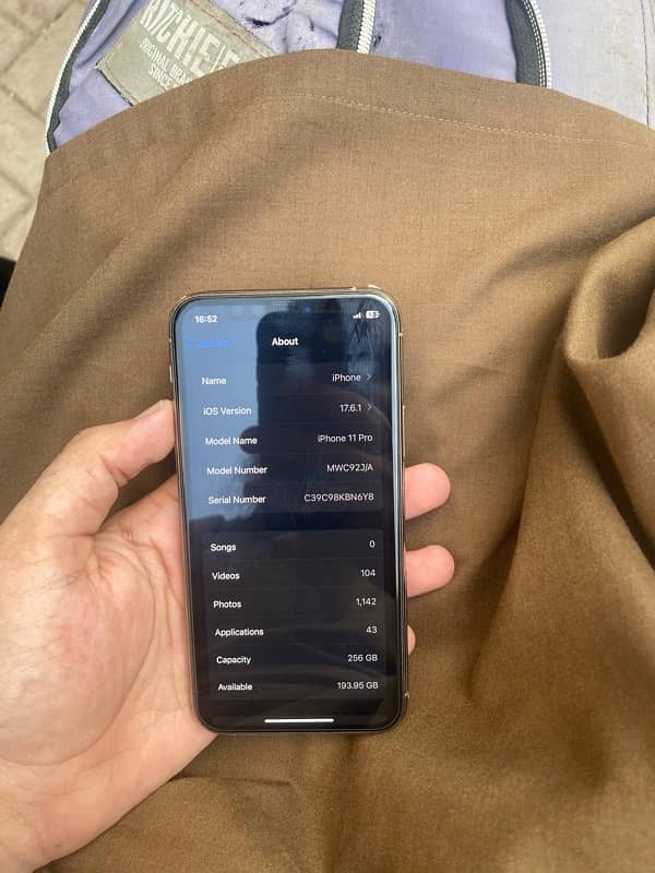 Iphone 11 Pro PTA Approved 10