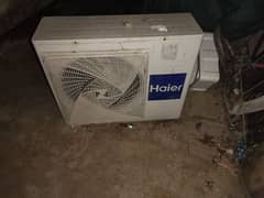 haeir 1.5ton ac only condenser problem indoor has very good condition 0