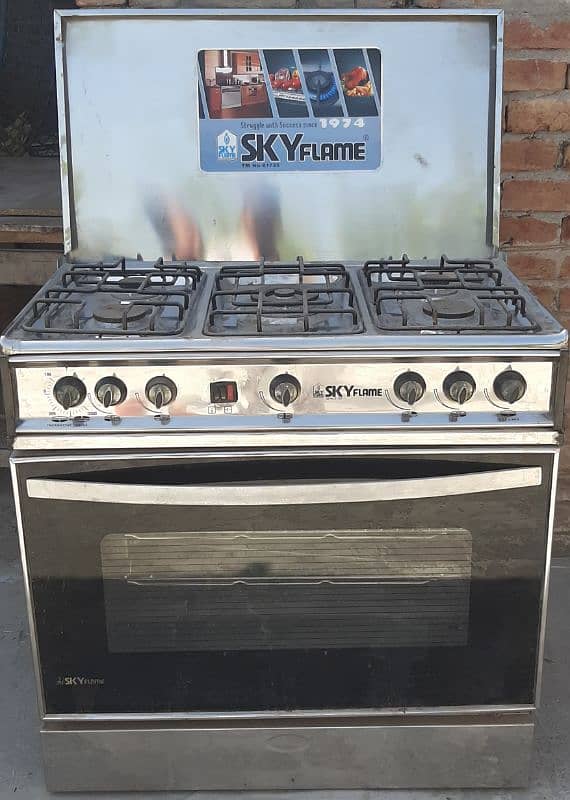 SKY FLAME COOKING RANGE 2