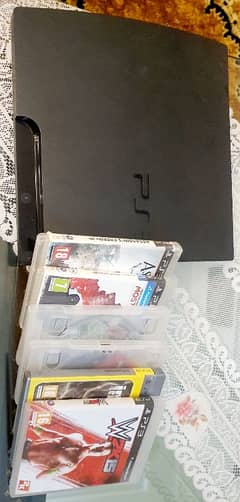 PS 3 Console with Games CD,s